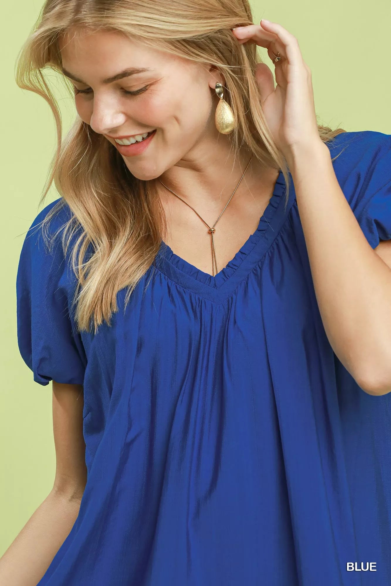 Umgee Ruffle Hem Shift Mini Dress view 5 (dress) - umgee ruffle sleeve dress, umgee ruffle neck dress,  - shop at us.meeeshop