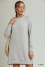 Umgee Side Crochet Zipper Detailed Dress