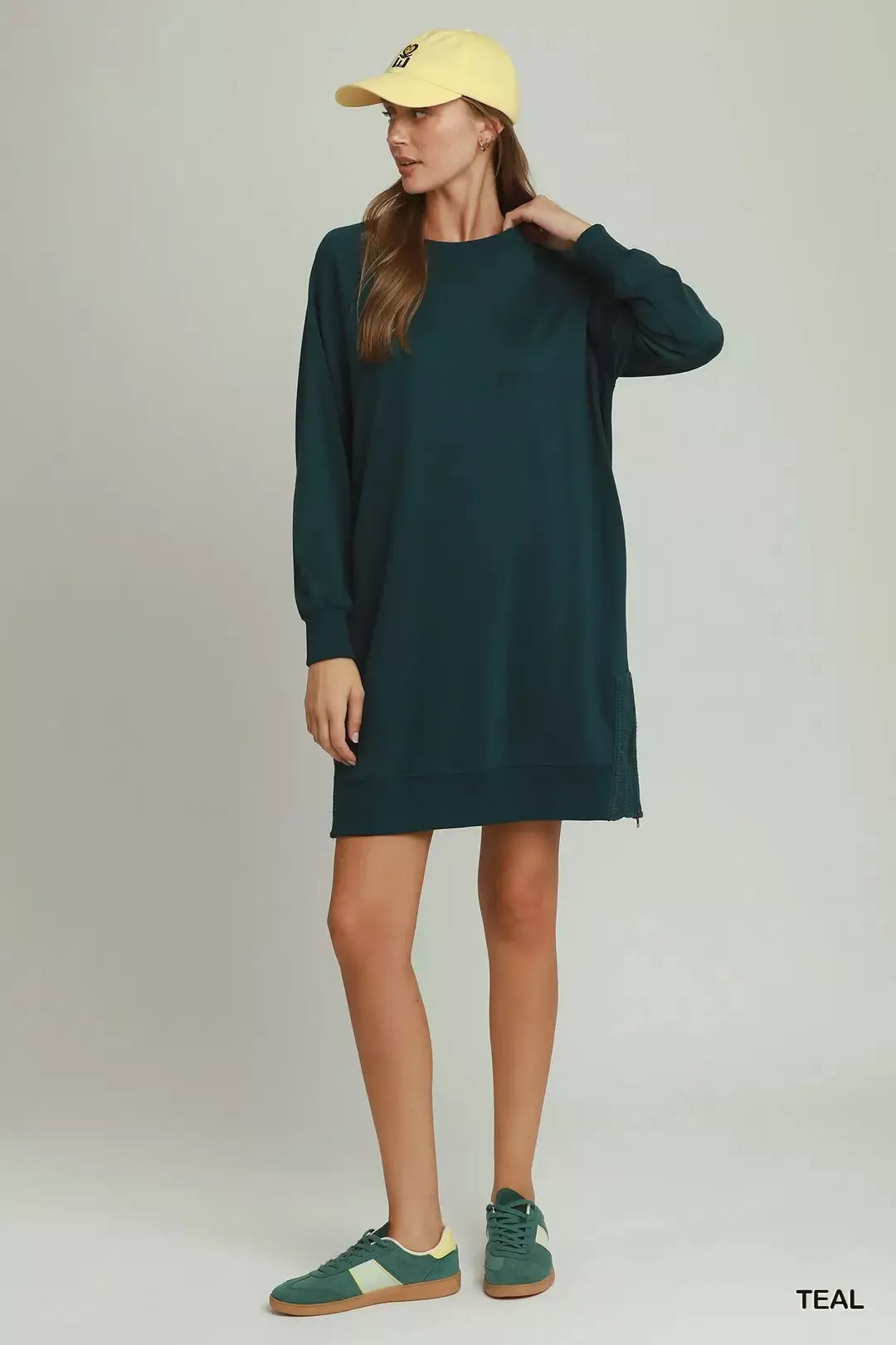 umgee side crochet Umgee Side Crochet Zipper Detailed Dress view 5 (dress) - shop at us.meeeshop