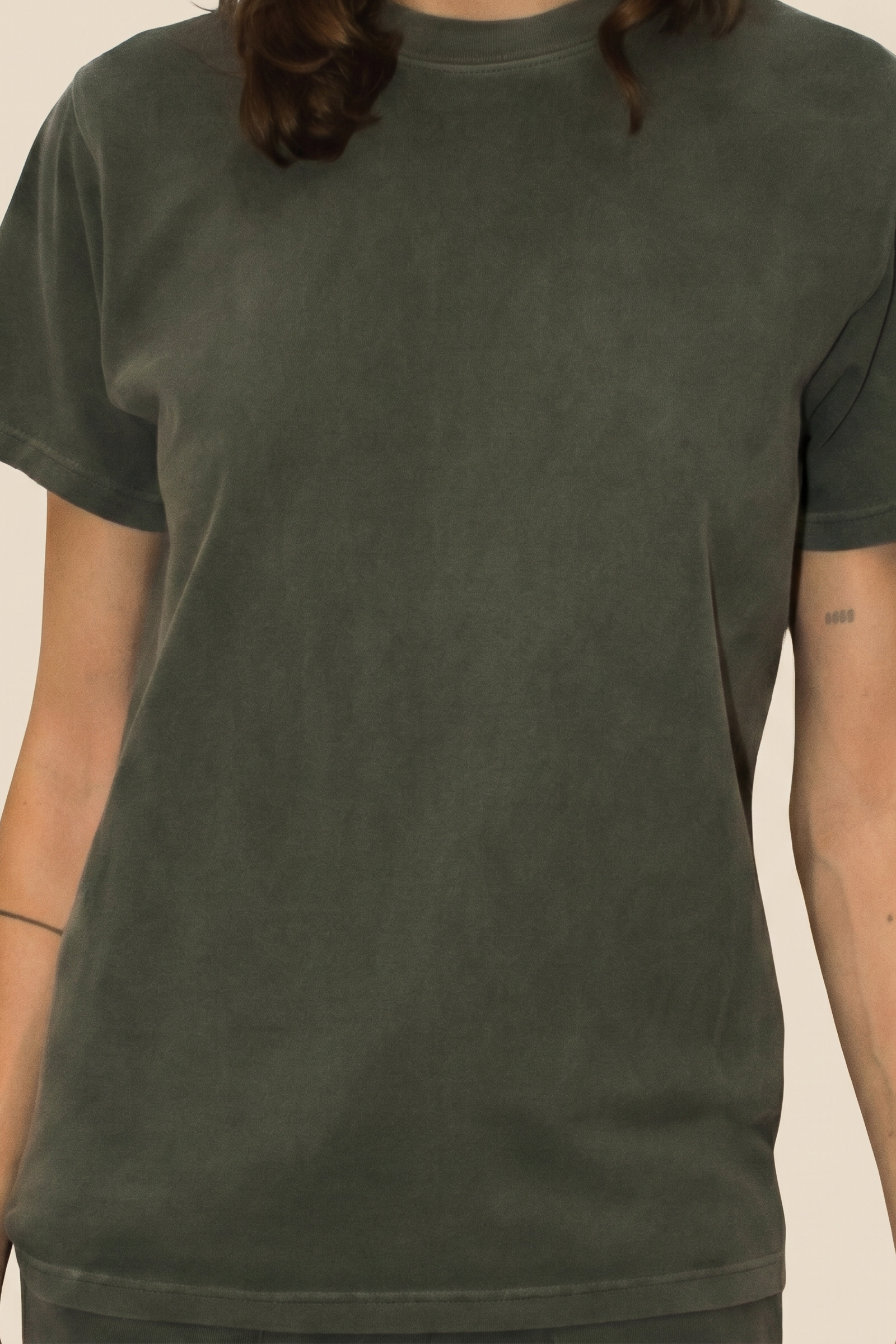 Unisex Comfort Tee - Olive S view 2 (top) - tee olive, comfort tee olive - shop at us.meeeshop