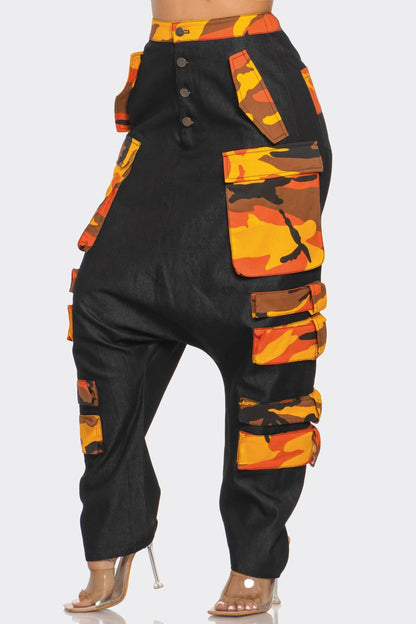Urban Camouflage Cargo Pants view 6 - Urban Camo Pants Men (bottom)