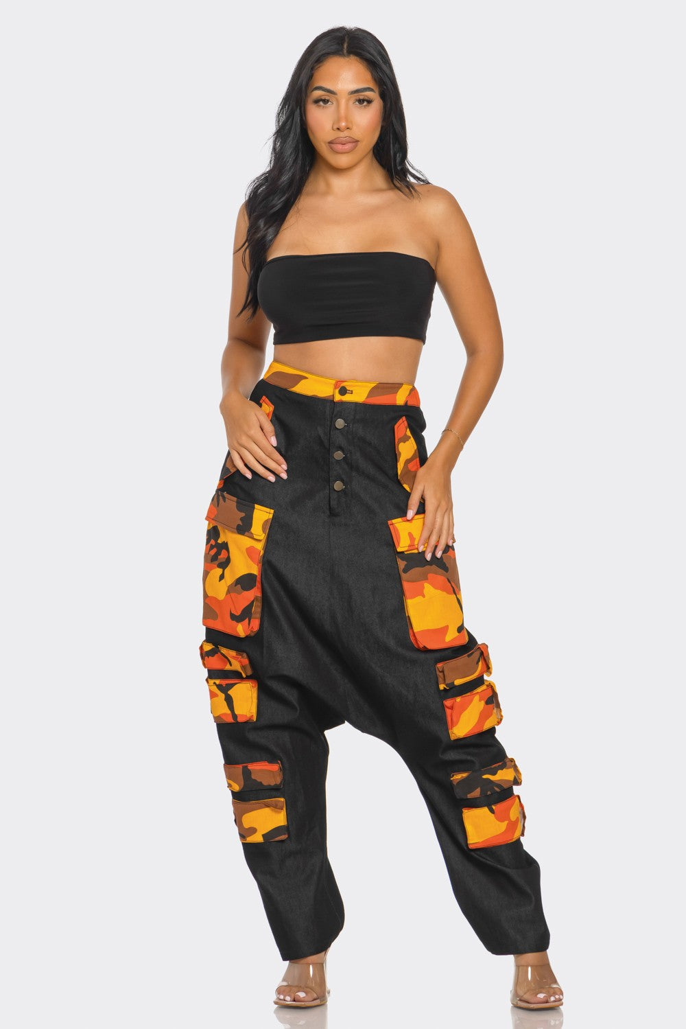 Urban Camouflage Cargo Pants view 8 - Urban Camo Pants Men (bottom)