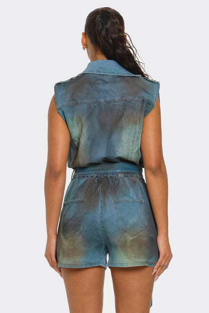 Urban Edge Zipper Utility Romper view 5 - Urban Edge Ropa (one-piece)