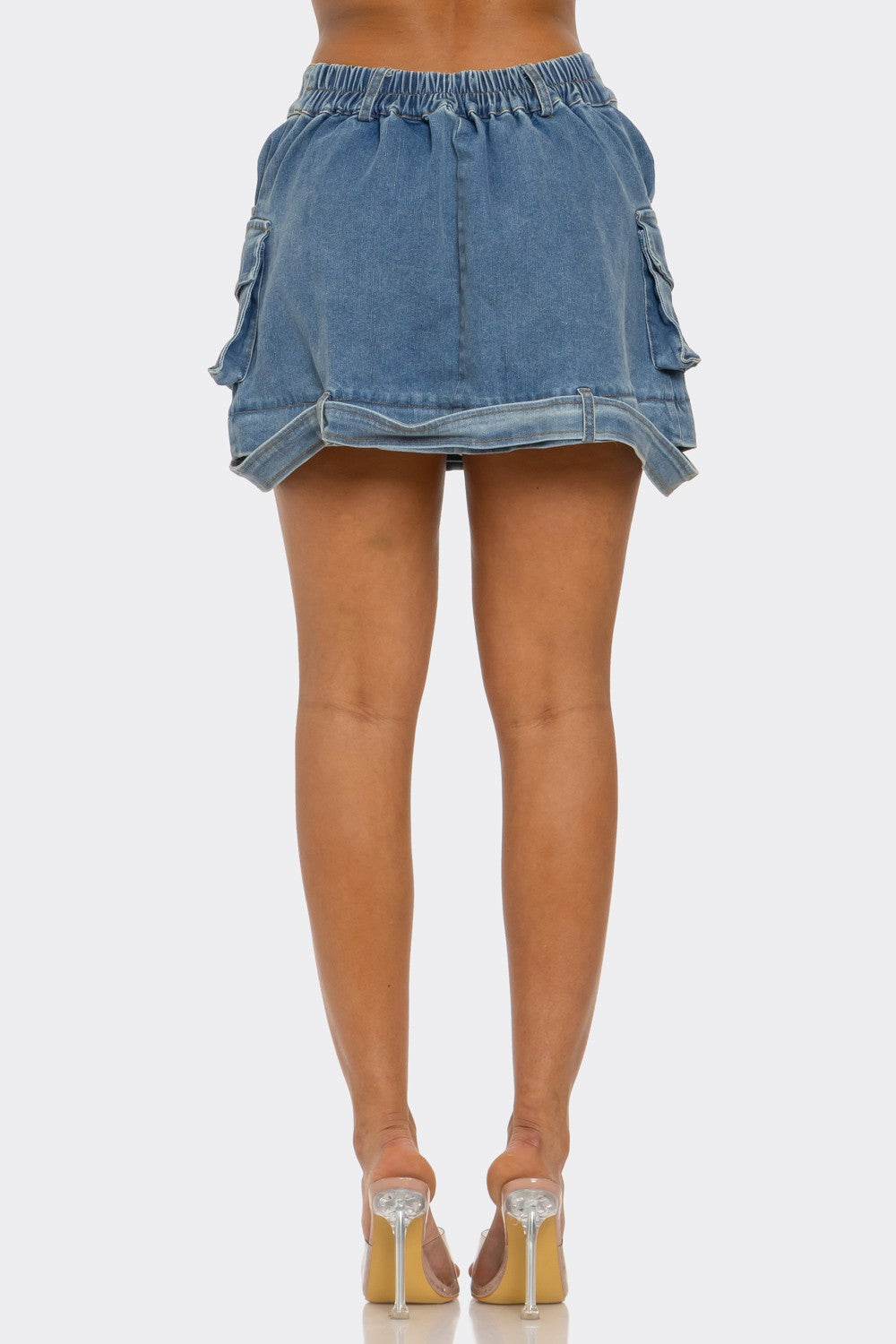 Utility Denim Maxi Skirt view 7 - Utility Jean Skirt (dress)