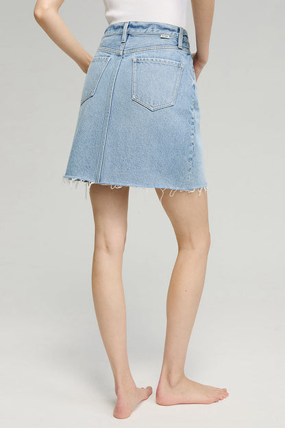 V-waist Mini Skirt - MeeeShop Women's Fashion