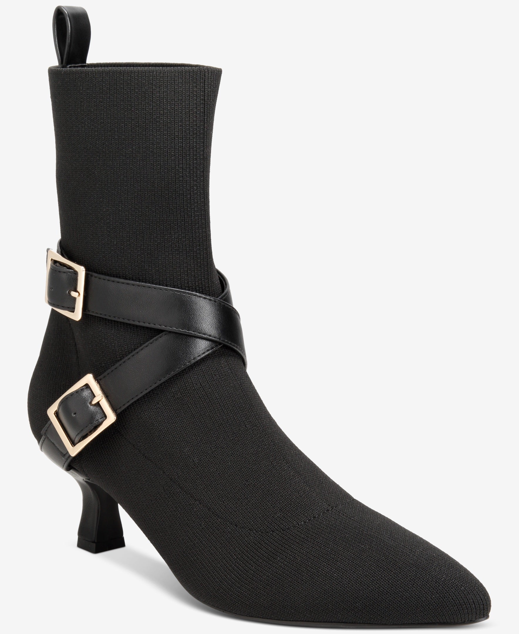 Vaila Shoes Alma Booties Black in 10 view 2