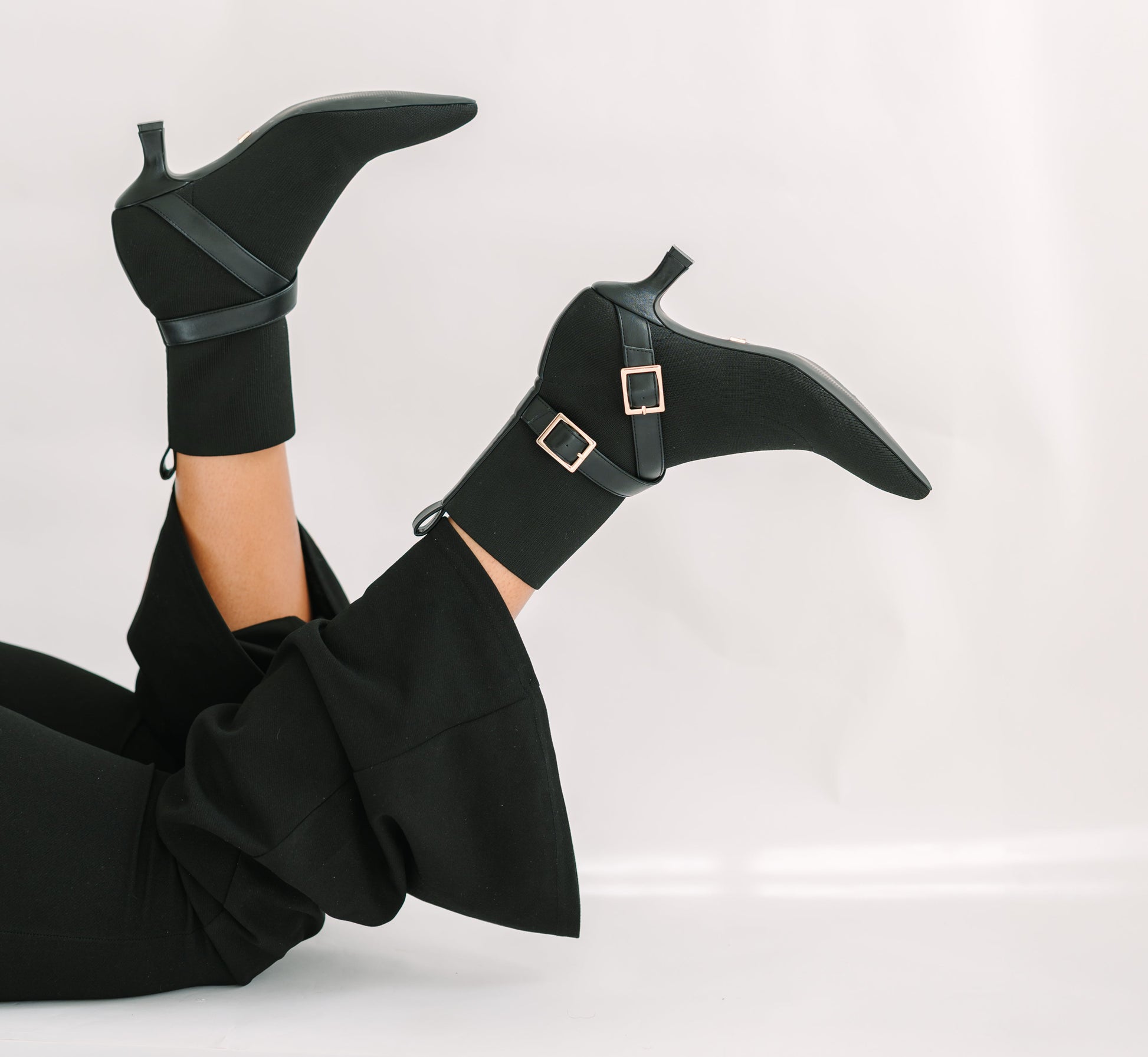 Vaila Shoes Alma Booties Black in 14 view 6