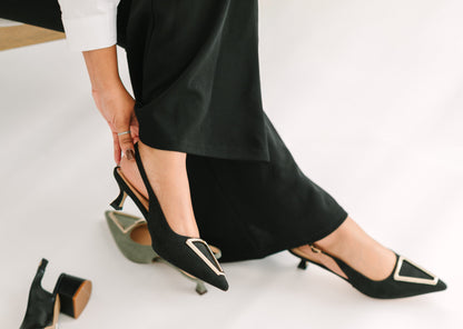 Vaila Shoes Cecilia Slingback Black in 13 view 5 (bag)