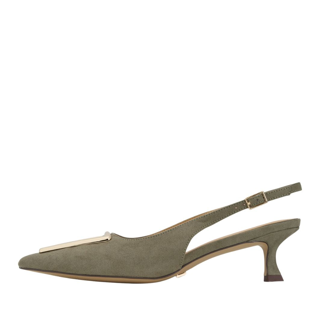 Vaila Shoes Cecilia Slingback Green in 9 (bag)