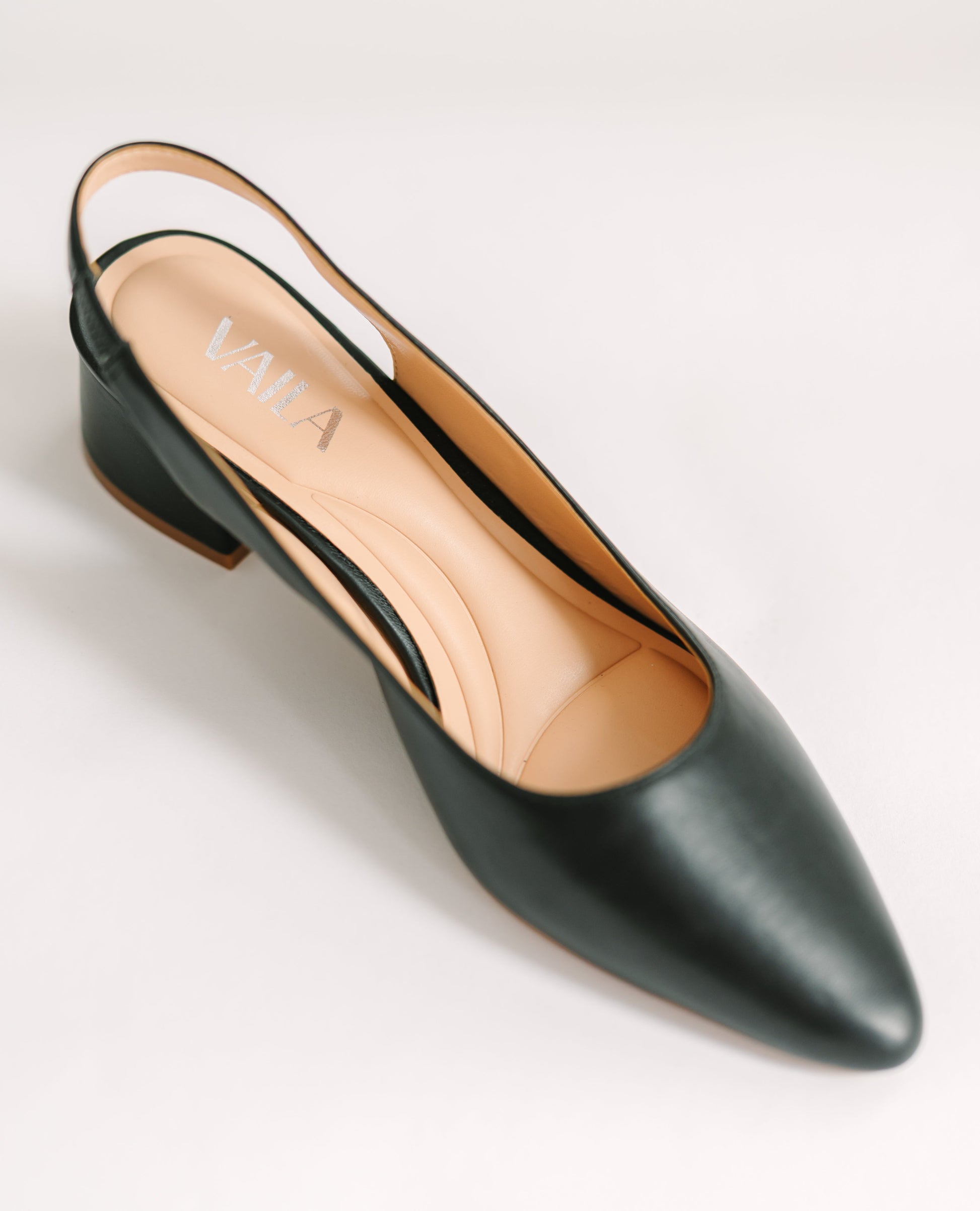 Vaila Shoes Evie Slingback Black in 13 view 5 (bag)