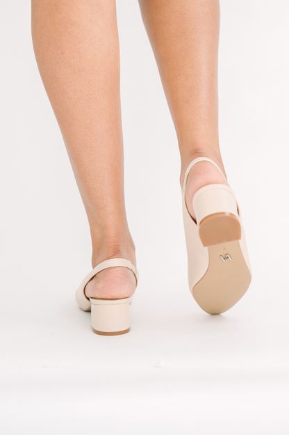 Vaila Shoes Evie Slingback Cream in 11 view 3 (bag)