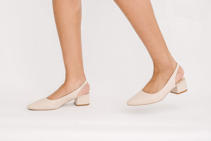 Vaila Shoes Evie Slingback Cream in 13 view 5 (bag)