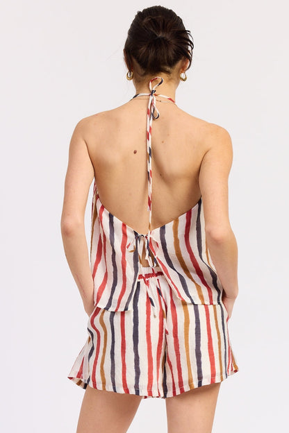 Vale Tie Top in L view 3 - Vale Tops