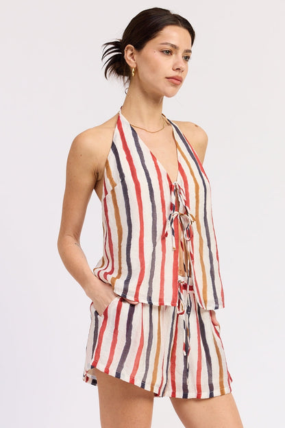 Vale Tie Top in M view 2 - Vale Tops