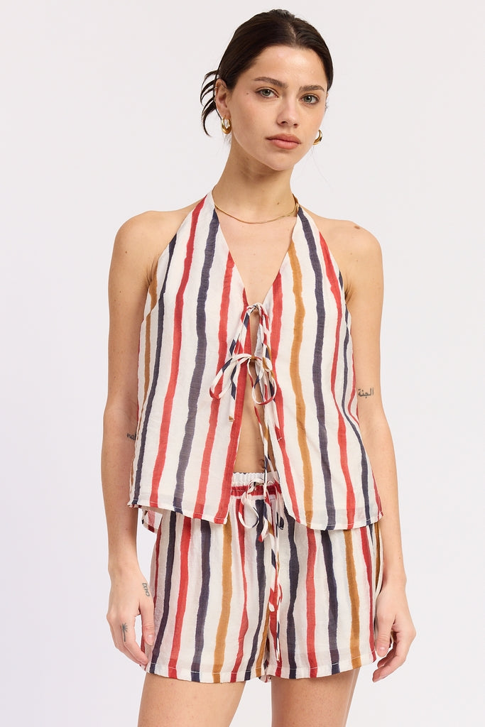 Vale Tie Top in S - Vale Tops
