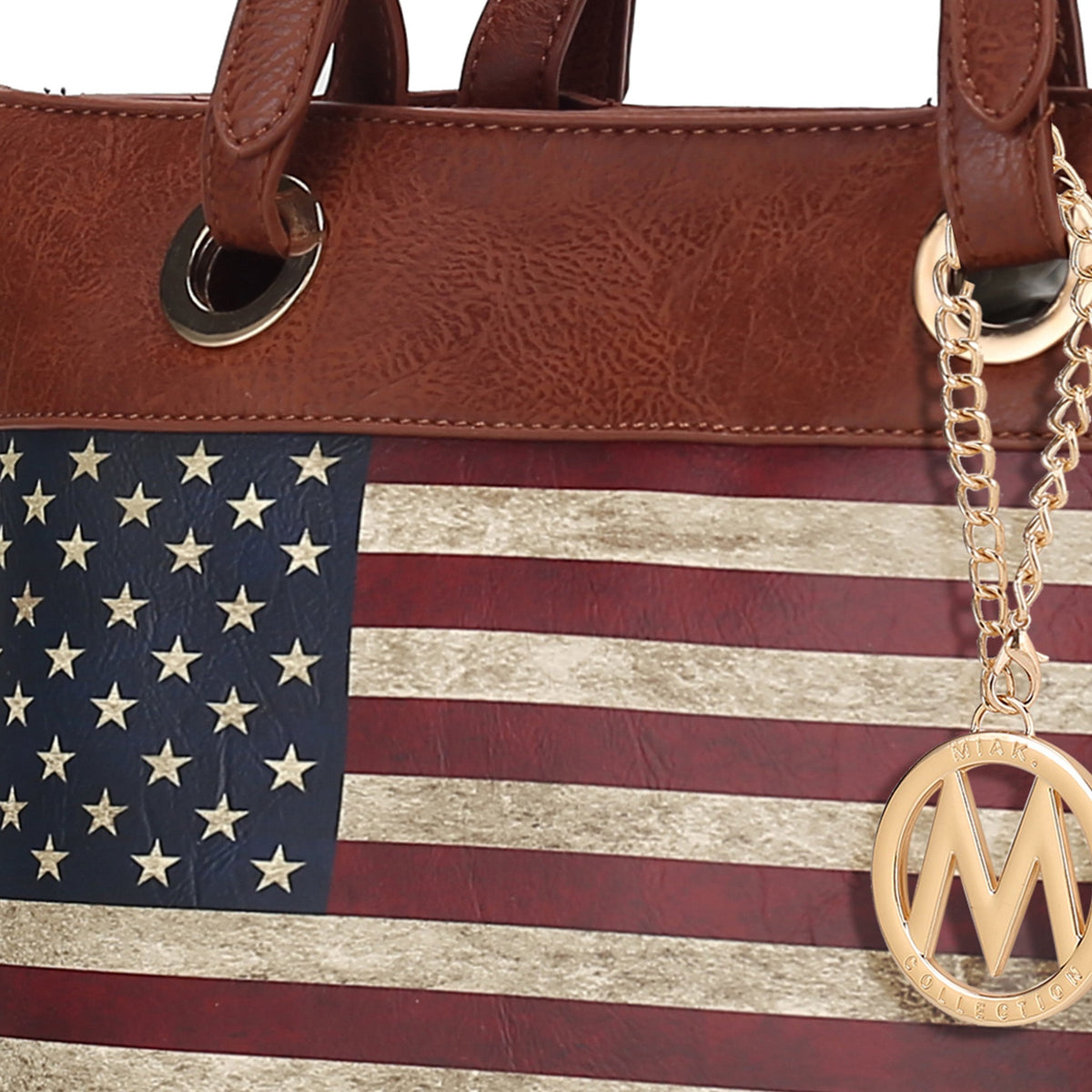 Vera Tote Bag in Tawny view 5