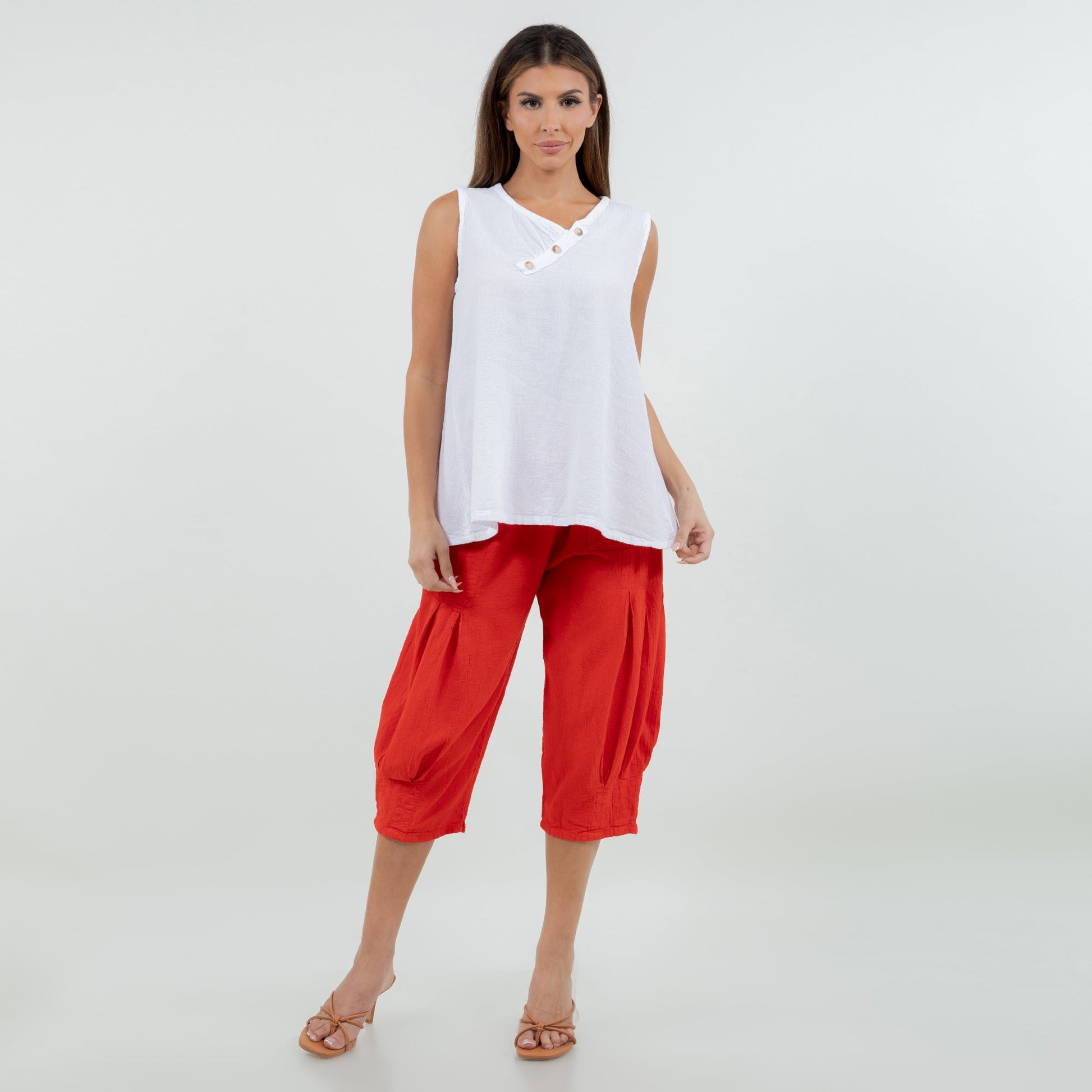 Vero Top - Womens Cotton Tank in 0 (XS/S) view 12 - Vero Moda Women Tops