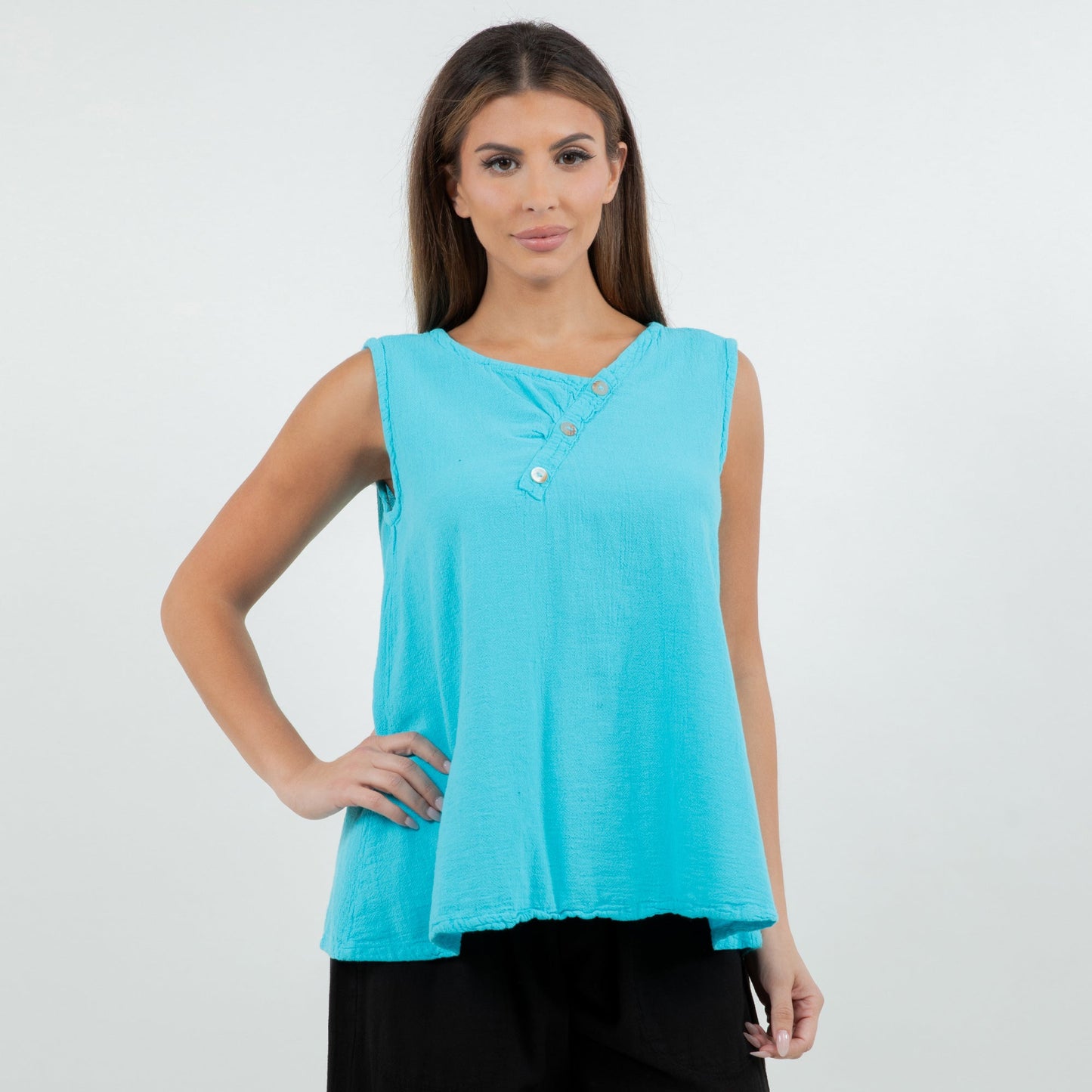 Vero Top - Womens Cotton Tank in 0 (XS/S) view 4 - Vero Moda Women Tops