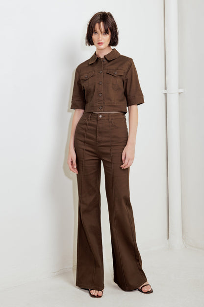 Vineyard Chic Twill Jacket view 10 (layer)