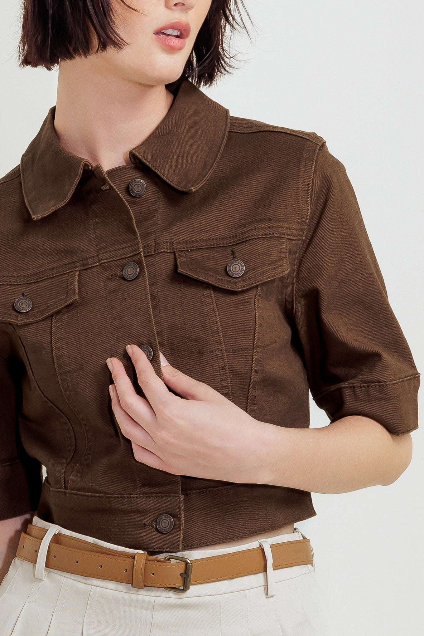 Vineyard Chic Twill Jacket view 11 (layer)