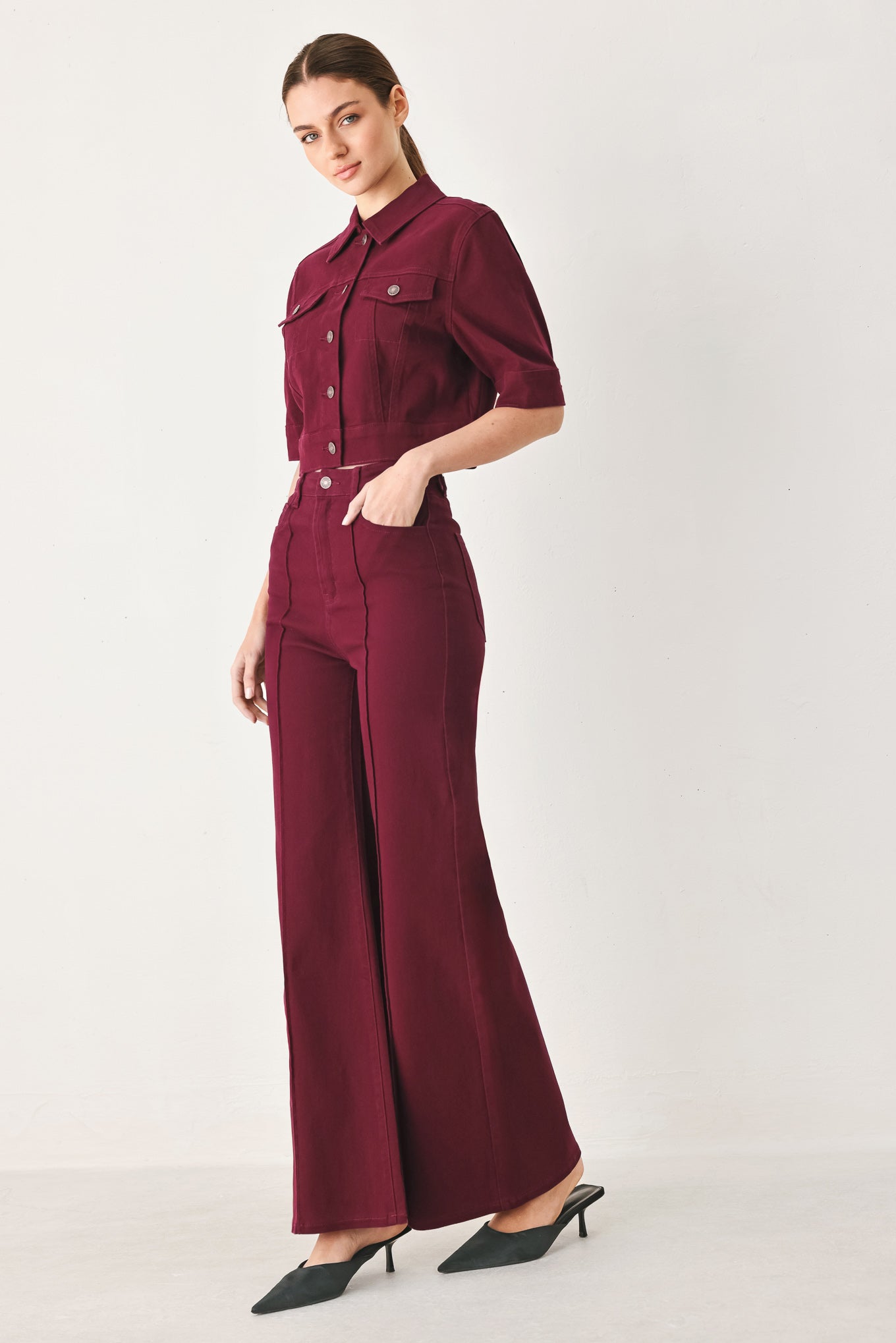 Vineyard Chic Twill Jacket view 7 (layer)