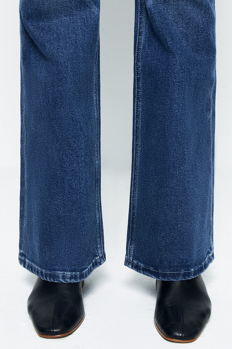 Vintage High Rise Flare Lala Jeans Hj186 in Imagine view 10 - High-Waisted - Vintage Jeans High Waist (bottom)