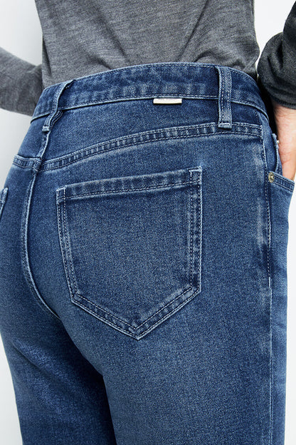 Vintage High Rise Flare Lala Jeans Hj186 in Imagine view 9 - High-Waisted - Vintage Jeans High Waist (bottom)
