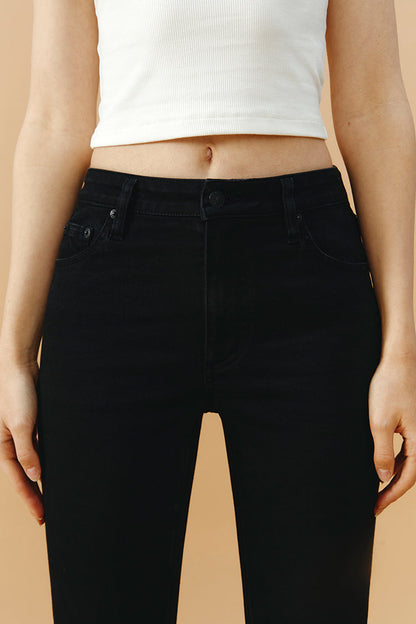 Vintage High Rise Flare Lala Jeans Hj186 in SexyBack view 8 - High-Waisted - Vintage Jeans High Waist (bottom)