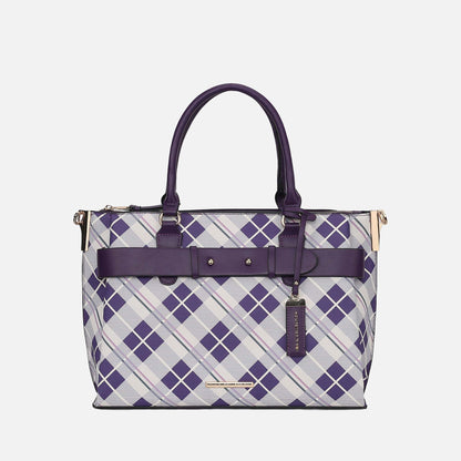 Vivian Plaid Shoulder Bag view 10 - Vivienne Plaid Bag