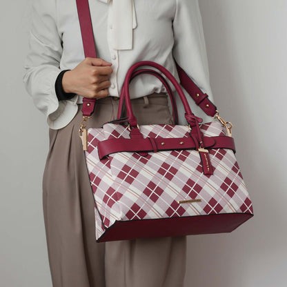 Vivian Plaid Shoulder Bag view 11 - Vivienne Plaid Bag