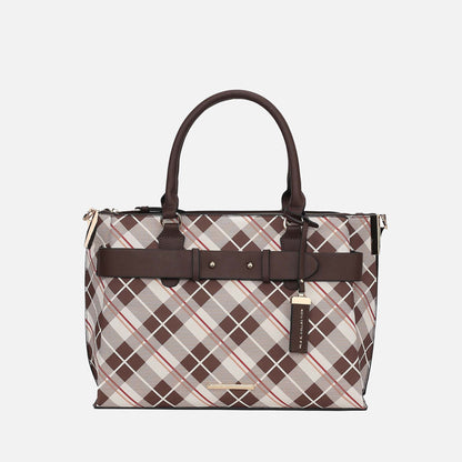 Vivian Plaid Shoulder Bag view 7 - Vivienne Plaid Bag