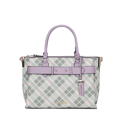 Vivian Plaid Shoulder Bag view 8 - Vivienne Plaid Bag