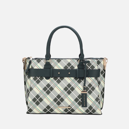 Vivian Plaid Shoulder Bag view 9 - Vivienne Plaid Bag