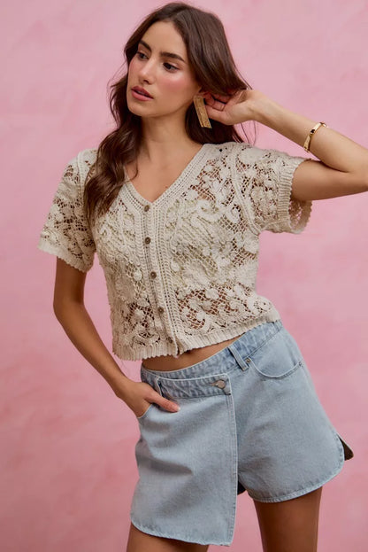 washed denim wrap So Me Washed Denim Wrap Skorts view 5 (skirt) - shop at us.meeeshop