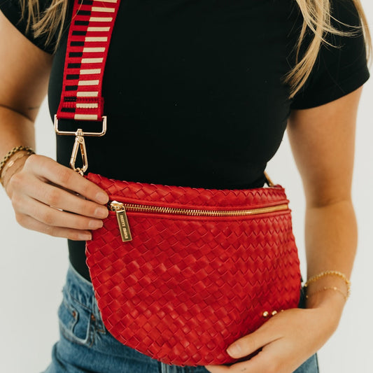 westlyn woven bum Westlyn Woven Bum Bag - Top Seller view 2 (top) - shop at us.meeeshop