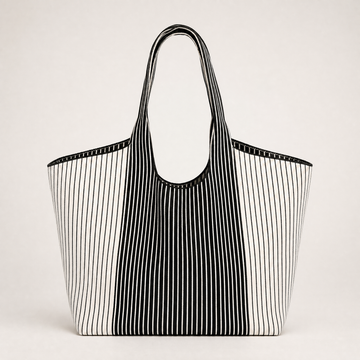 White Everyday Tote - White Everyday Bag (top)
