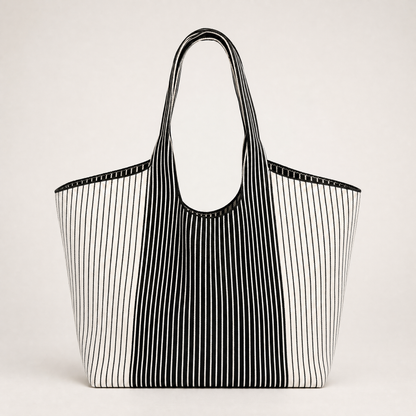 White Everyday Tote - White Everyday Bag (top)