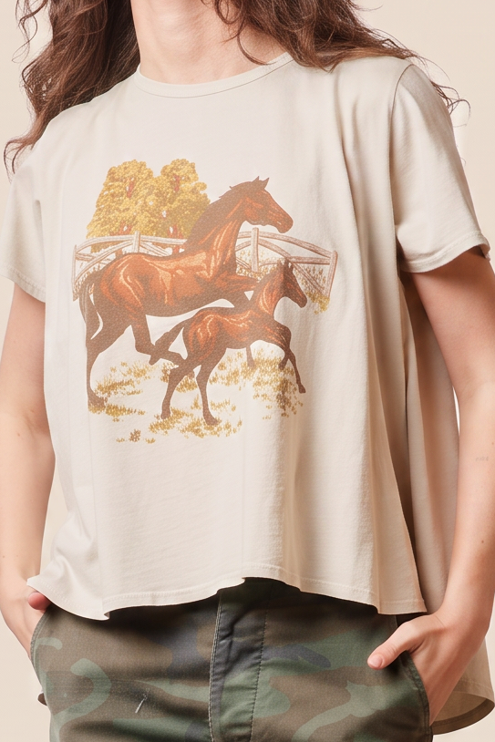 Wild Horse in S view 2 - Wild Horse Nine (piece)