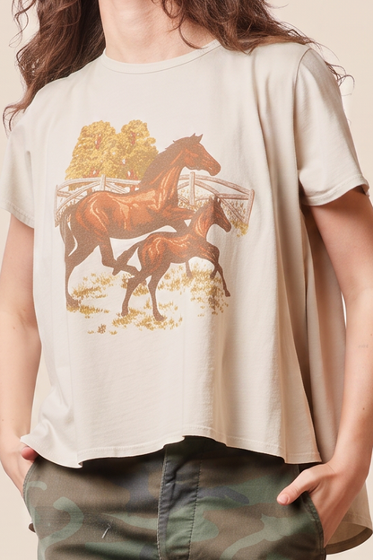 Wild Horse in S view 2 - Wild Horse Nine (piece)