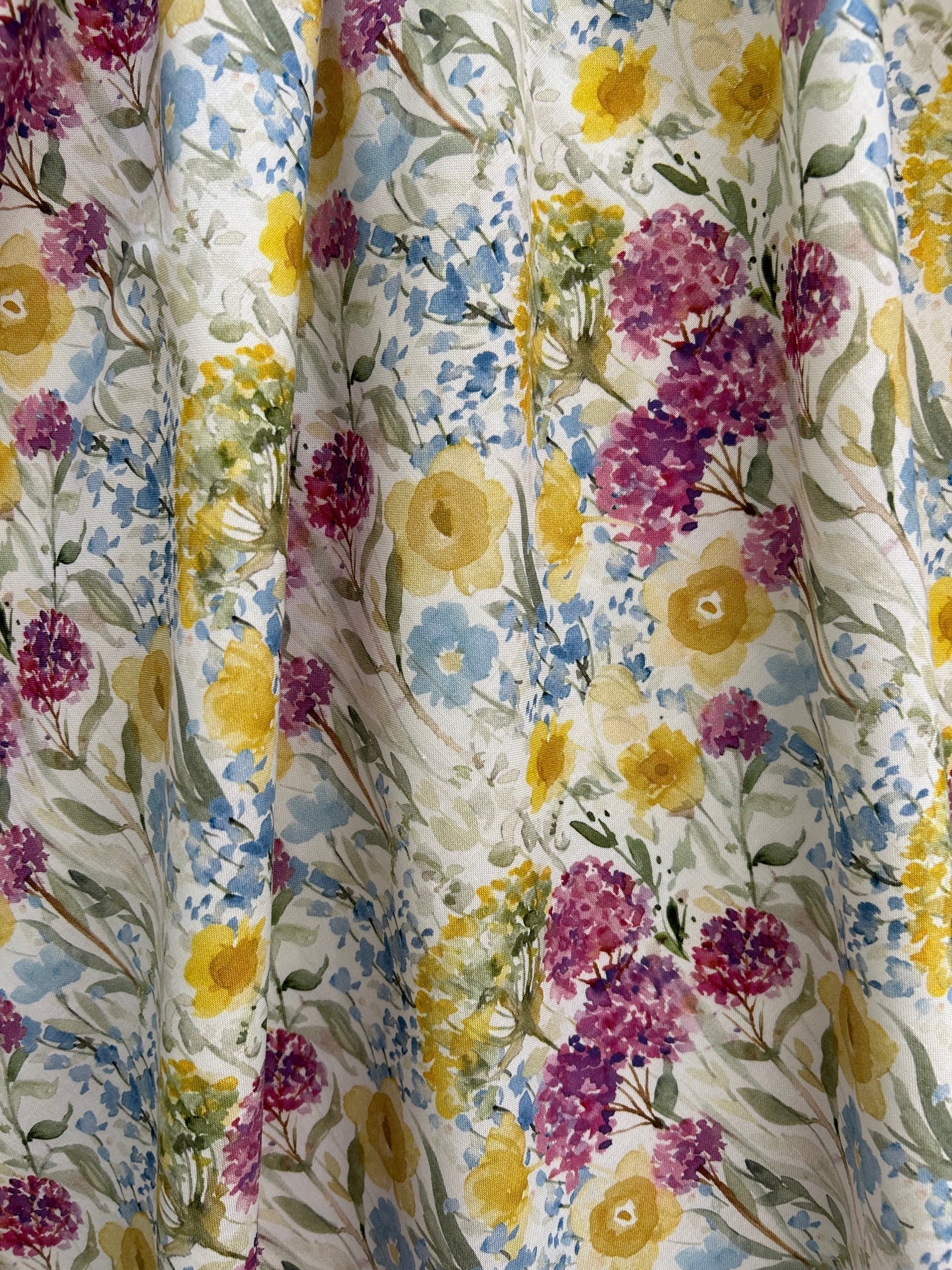 Wildflower Vintage Dress in S view 2 - Vintage Wildflower Dress