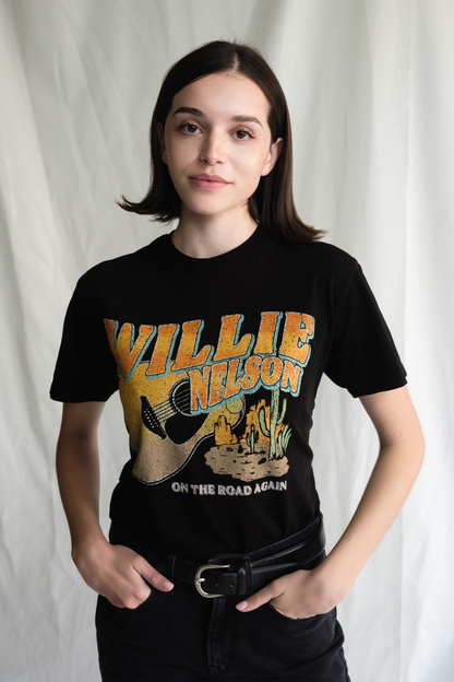 Willie Nelson "like a Band O' Gypsies" Tee in XS - Willie Nelson Tee Shirt (top)