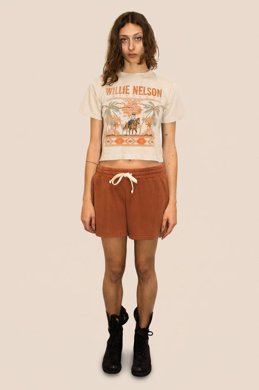 Willie Nelson Palm Beach Tee in XS - Summer Outfit Idea - Willie Nelson Tee Shirt (top)