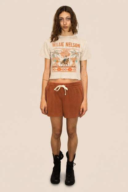Willie Nelson Palm Beach Tee in XS - Summer Outfit Idea - Willie Nelson Tee Shirt (top)