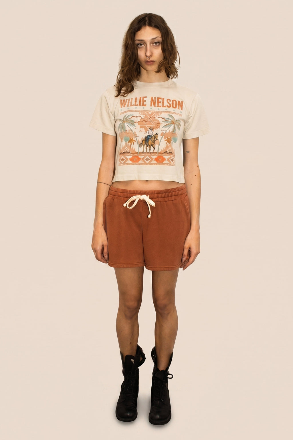 Willie Nelson Palm Beach Tee XS (top) - willie nelson tee shirt, willie nelson teeth, willie nelson tee - shop at us.meeeshop