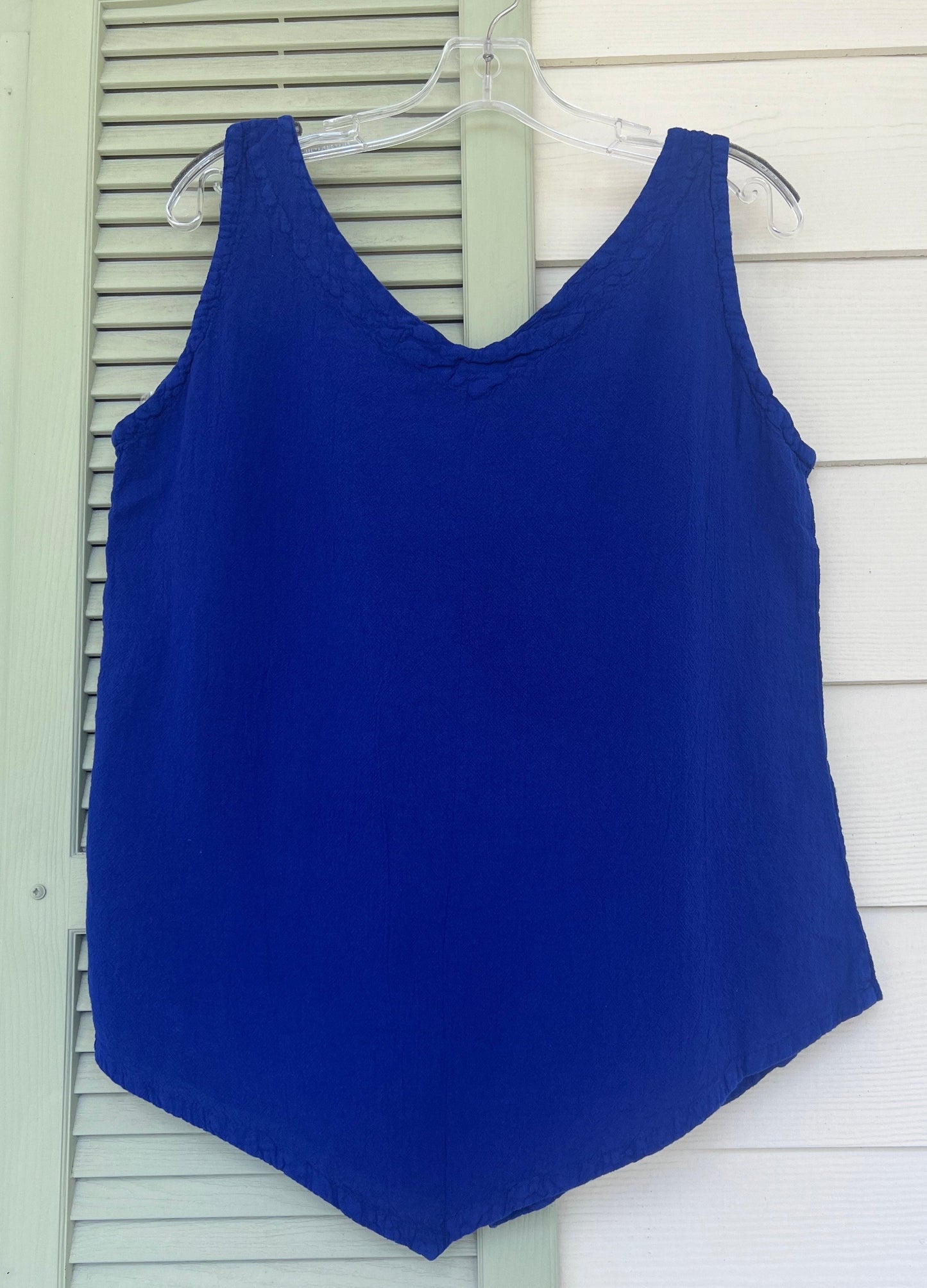 Women's 100% Cotton Gauze Dominica Tank Top in L/XL view 22 - Women Top 100 Clothing Brands In Usa