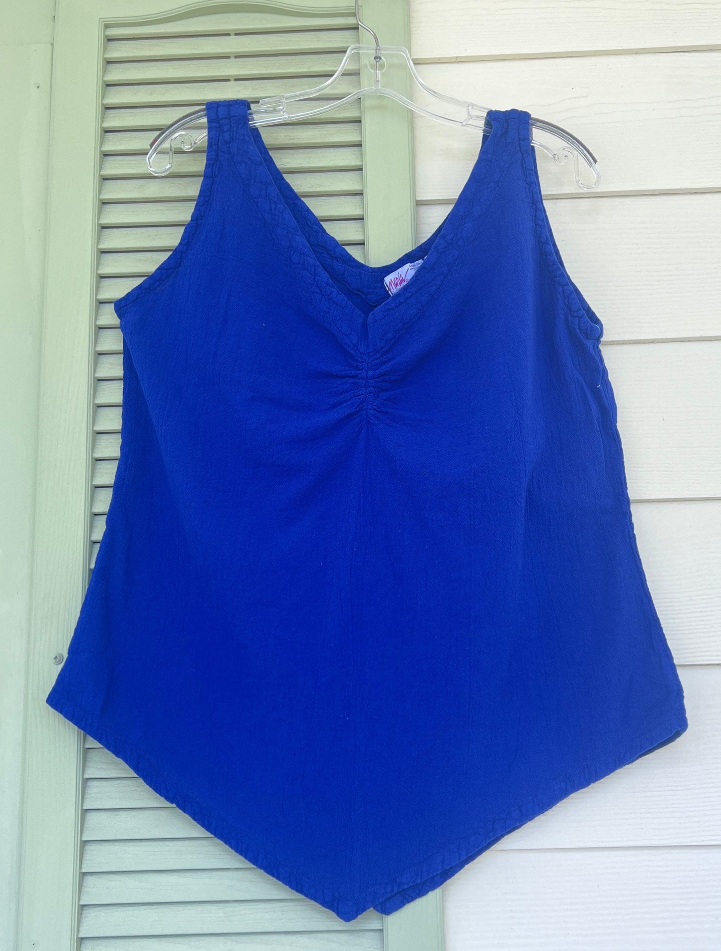 Women's 100% Cotton Gauze Dominica Tank Top in L/XL view 23 - Women Top 100 Clothing Brands In Usa