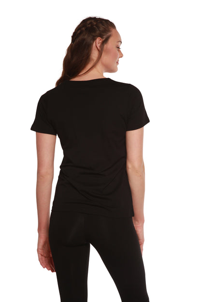 Women's Bamboo/cotton Short Sleeve Scoop Neck T-shirt in Extra Large view 8 - Women'S Bamboo Cotton Shirts (top)