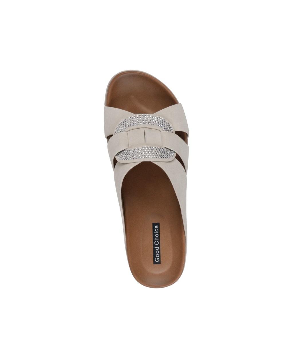 Women's Betsy Nude Embellished Comfort Sandals Nude view 3 (shoe) - women's betsy shoes, women's betsy  - shop at us.meeeshop