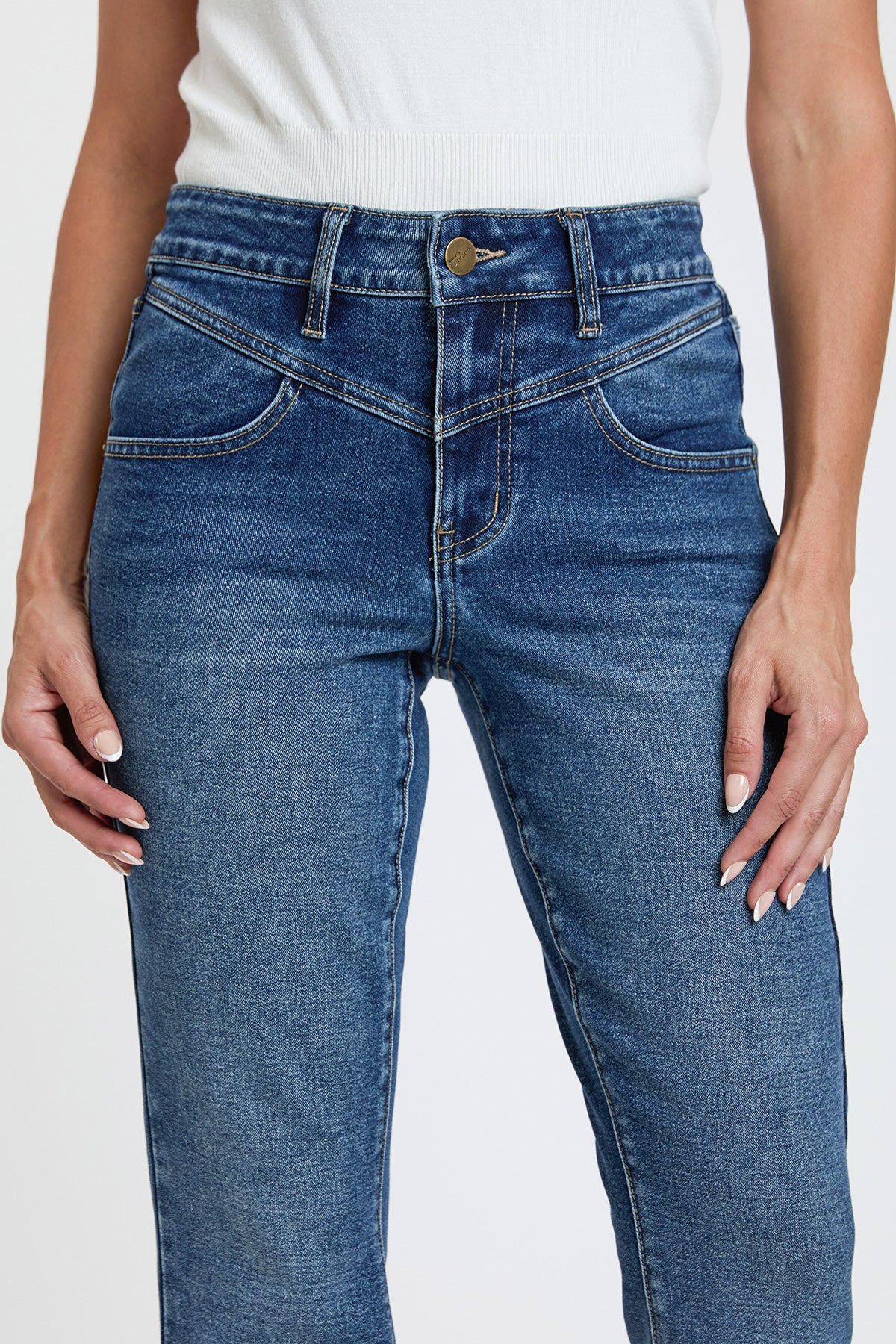 Women's Contour V-front Bootcut Jeans view 7 - Women'S Contour Pants (bottom)