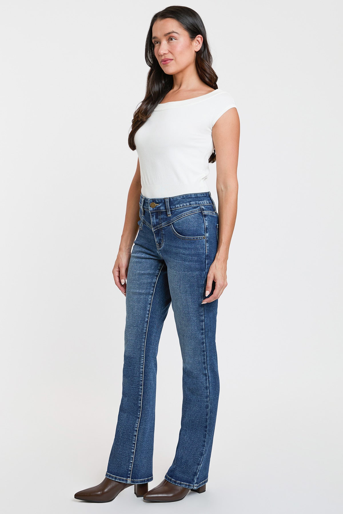 Women's Contour V-front Bootcut Jeans view 9 - Women'S Contour Pants (bottom)